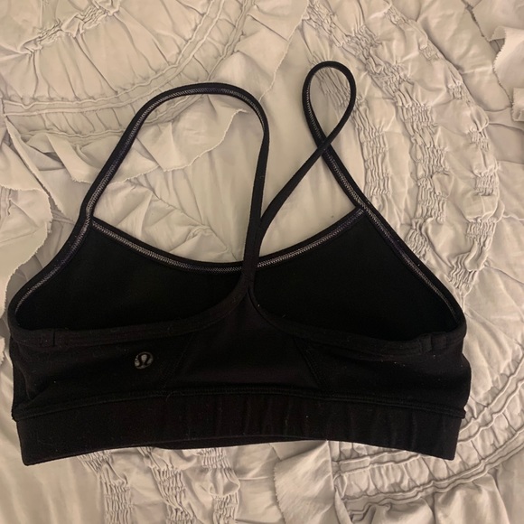 Lululemon Flow Y Sports Bra in black - Picture 3 of 3